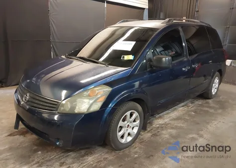 2007 Nissan Quest 3.5 Sl из США, поврежденный, VIN 5N1BV28U87N112745